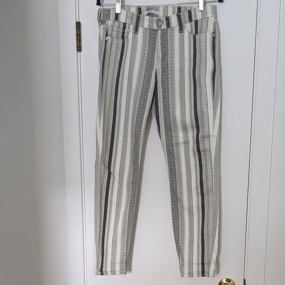 For All 7 Mankind Striped Jeans